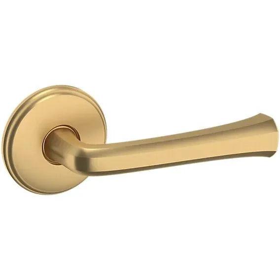 Baldwin 5112 Lever with 5075 Rosette Vintage Brass