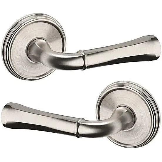 Baldwin Estate 5113 Passage Lever with 5078 Rosette in Lifetime Satin Nickel finish