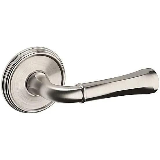 Baldwin Estate 5113 Right Handed Half Dummy Lever with 5078 Rosette in Lifetime Satin Nickel finish