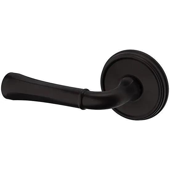 Baldwin Estate 5113 Left Handed Half Dummy Lever with 5078 Rosette in Oil Rubbed Bronze finish