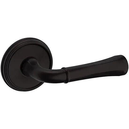 Baldwin Estate 5113 Right Handed Half Dummy Lever with 5078 Rosette in Oil Rubbed Bronze finish