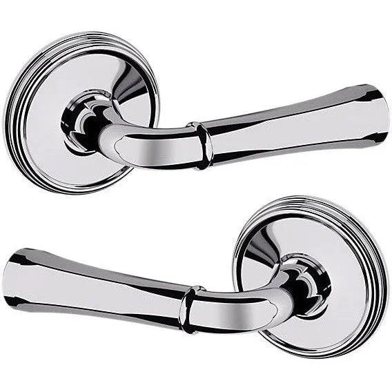 Baldwin Estate 5113 Passage Lever with 5078 Rosette in Polished Chrome finish