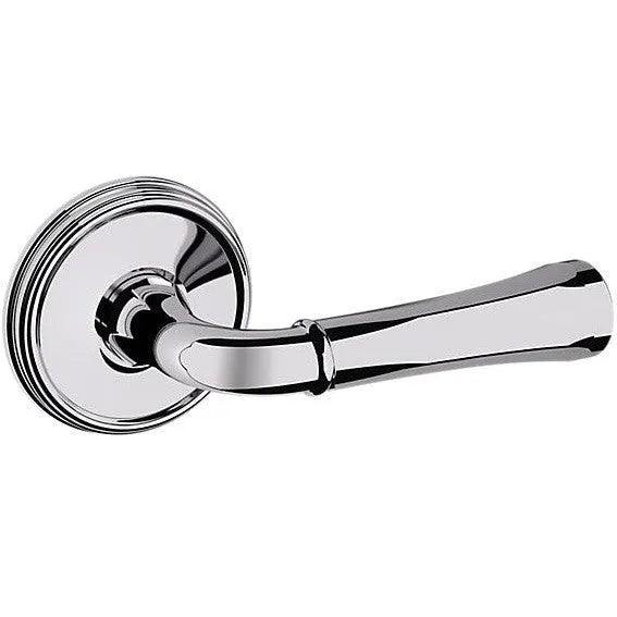 Baldwin Estate 5113 Right Handed Half Dummy Lever with 5078 Rosette in Polished Chrome finish