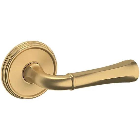 Baldwin Estate 5113 Right Handed Half Dummy Lever with 5078 Rosette in Vintage Brass finish