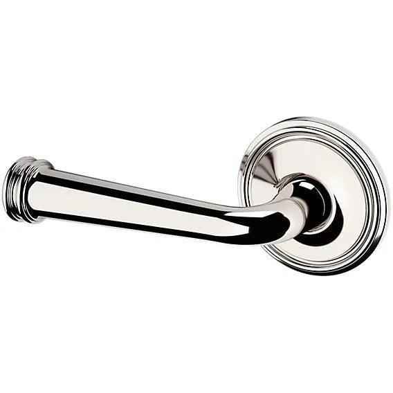 Baldwin Estate 5116 Left Handed Half Dummy Lever with 5070 Rosette in Lifetime Polished Nickel finish