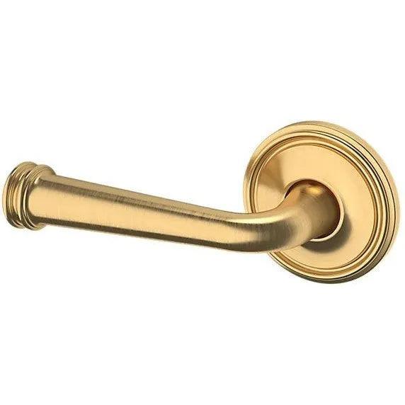Baldwin Estate 5116 Left Handed Half Dummy Lever with 5070 Rosette in Lifetime Satin Brass finish