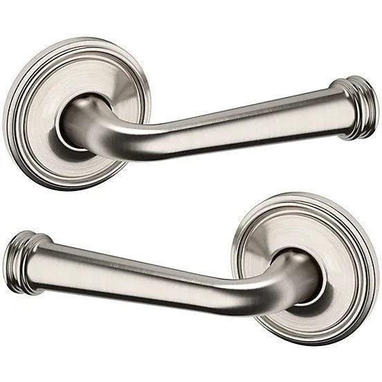 Baldwin Estate 5116 Passage Lever with 5070 Rosette in Lifetime Satin Nickel finish