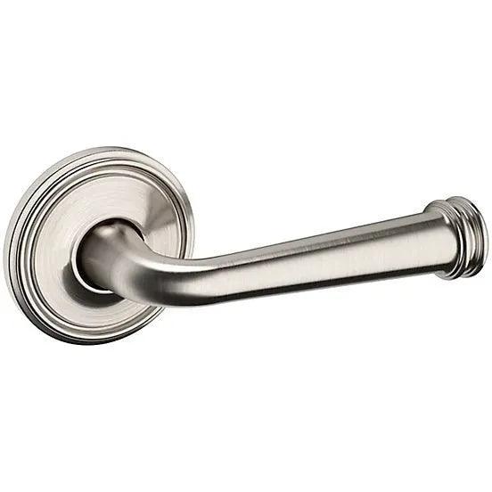 Baldwin Estate 5116 Right Handed Half Dummy Lever with 5070 Rosette in Lifetime Satin Nickel finish