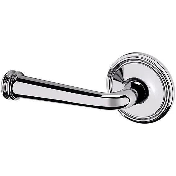 Baldwin Estate 5116 Left Handed Half Dummy Lever with 5070 Rosette in Polished Chrome finish