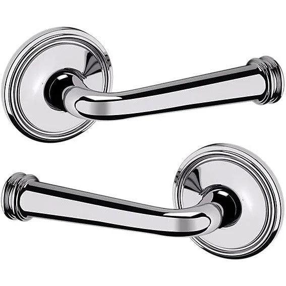 Baldwin Estate 5116 Passage Lever with 5070 Rosette in Polished Chrome finish