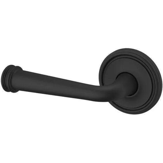 Baldwin Estate 5116 Left Handed Half Dummy Lever with 5070 Rosette in Satin Black finish