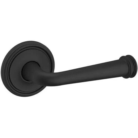 Baldwin Estate 5116 Right Handed Half Dummy Lever with 5070 Rosette in Satin Black finish
