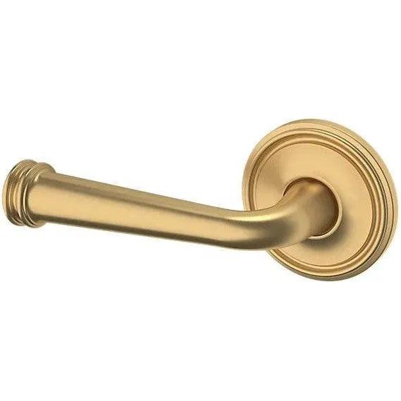 Baldwin Estate 5116 Left Handed Half Dummy Lever with 5070 Rosette in Vintage Brass finish