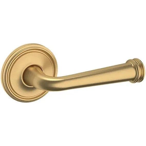 Baldwin Estate 5116 Right Handed Half Dummy Lever with 5070 Rosette in Vintage Brass finish
