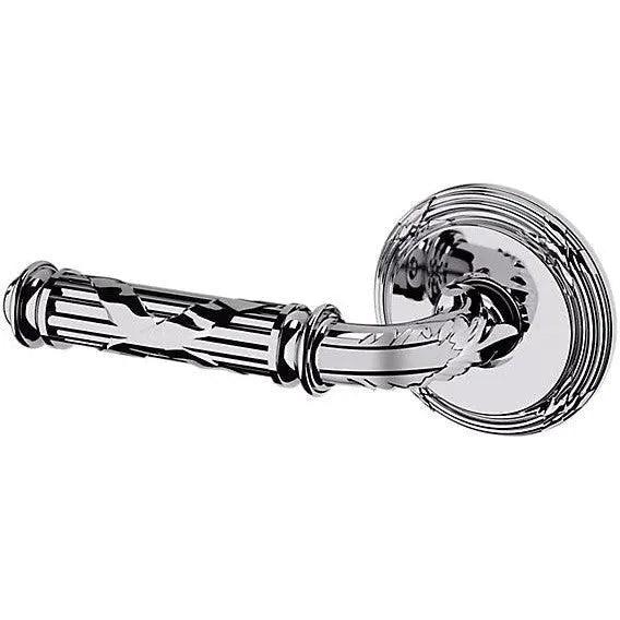 Baldwin 5122 Edinburgh Lever with 5022 Rosette Polished Chrome
