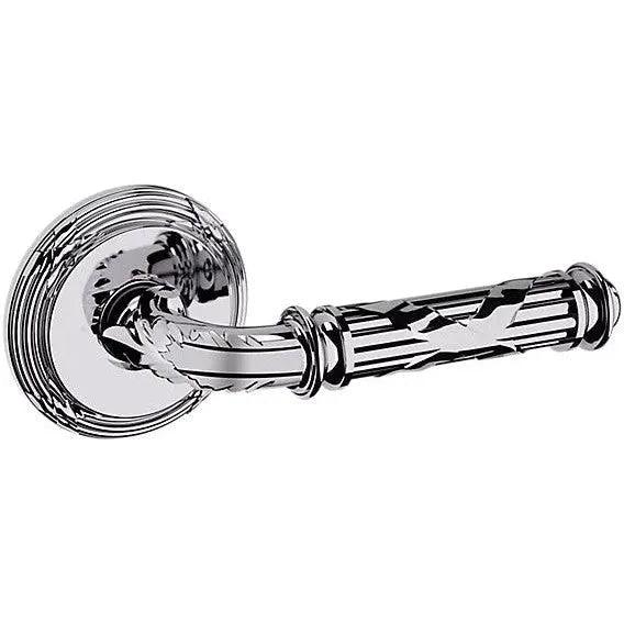 Baldwin 5122 Edinburgh Lever with 5022 Rosette Polished Chrome