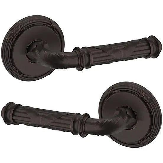 Baldwin 5122 Edinburgh Lever with 5022 Rosette Venetian Bronze