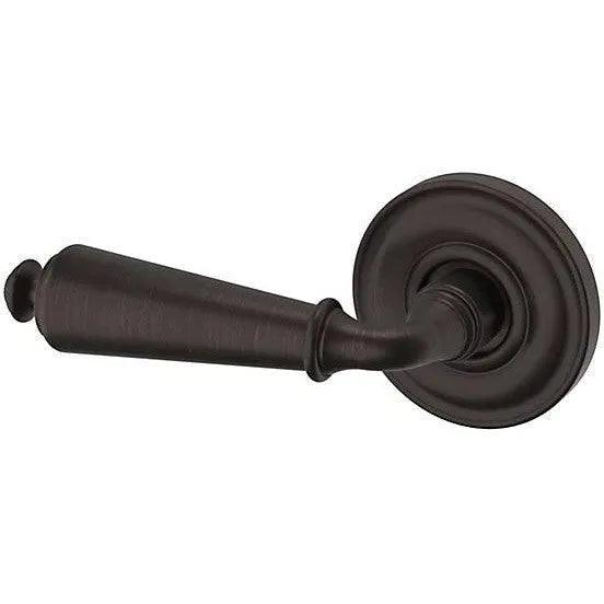 Baldwin Estate 5125 Left Handed Half Dummy Lever with 5048 Rosette in Venetian Bronze finish
