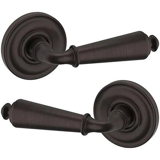 Baldwin Estate 5125 Full Dummy Lever with 5048 Rosette in Venetian Bronze finish