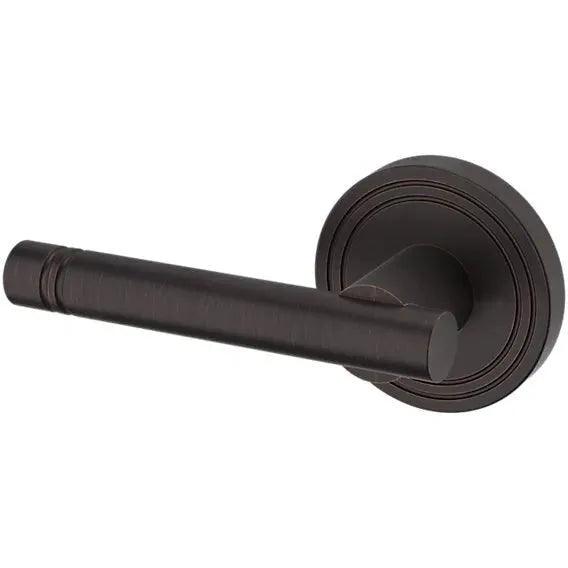 Baldwin Estate 5138 Left Handed Half Dummy Lever with 5047 Rosette in Venetian Bronze finish