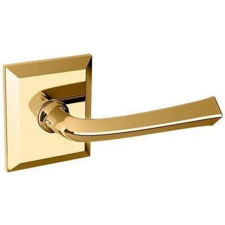 Baldwin 5141 Lever with R033 Lifetime Polished Brass