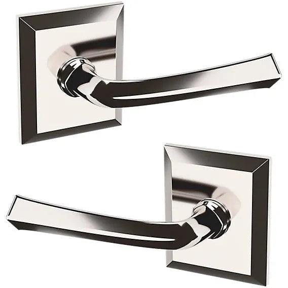 Baldwin 5141 Lever with R033 Lifetime Polished Nickel