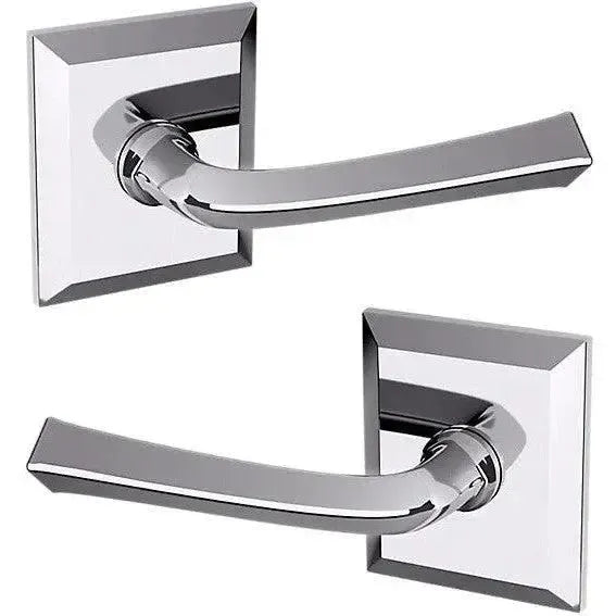 Baldwin 5141 Lever with R033 Rosette in Polished Chrome finish