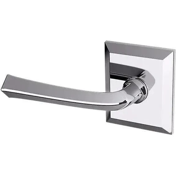 Baldwin 5141 Lever with R033 Rosette in Polished Chrome finish