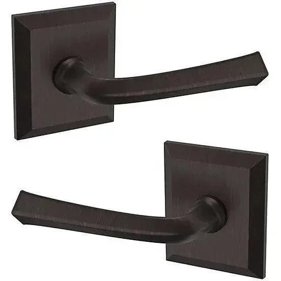 Baldwin 5141 Lever with R033 Rosette in Venetian Bronze finish
