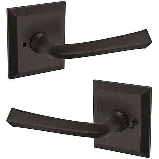Baldwin 5141 Lever with R033 Rosette in Venetian Bronze finish