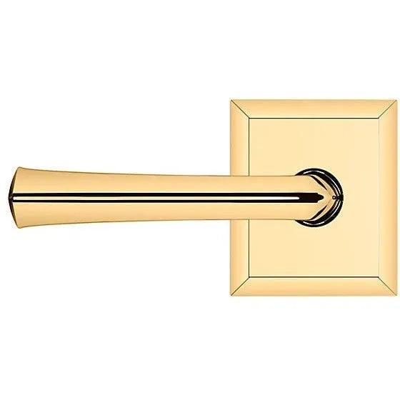 Baldwin 5141 Lever with R033 Unlacquered Brass