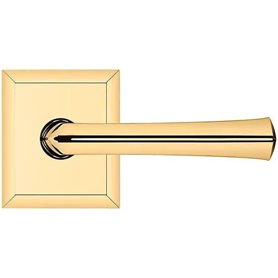 Baldwin 5141 Lever with R033 Unlacquered Brass