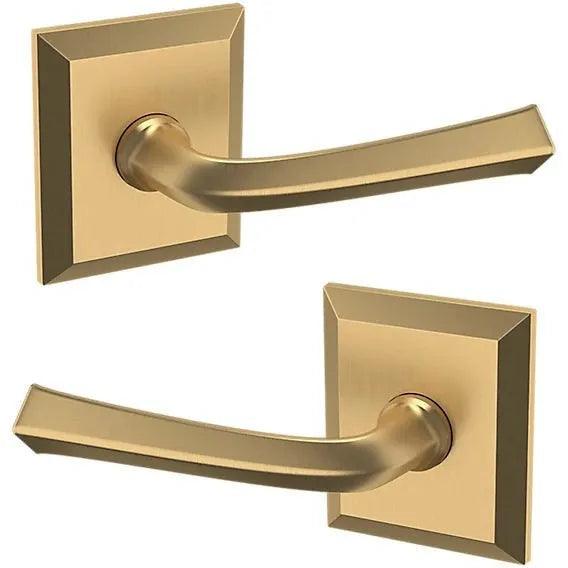 Baldwin 5141 Lever with R033 Vintage Brass