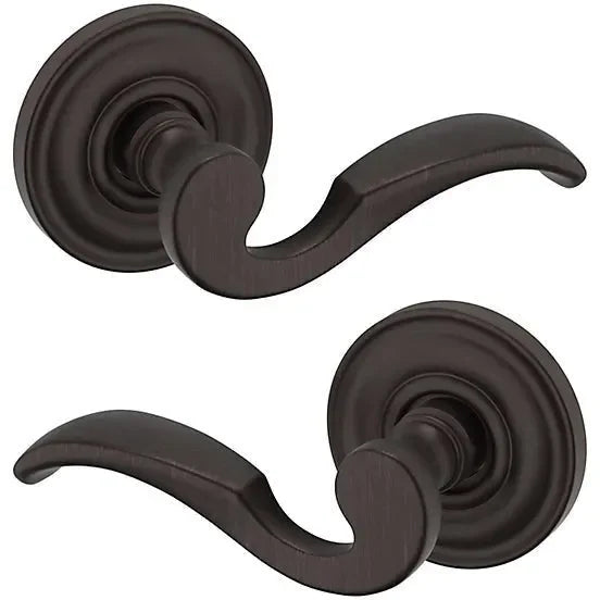 Baldwin Estate 5152 Full Dummy Lever with 5017 Rosette in Venetian Bronze finish