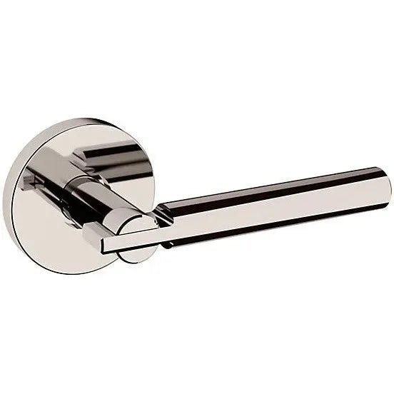 Baldwin Estate 5161 Right Handed Half Dummy Lever with 5046 Rosette in Lifetime Polished Nickel finish