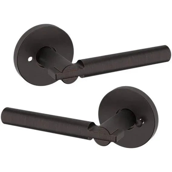 Baldwin Estate 5161 Privacy Lever with 5046 Rosette in Venetian Bronze finish