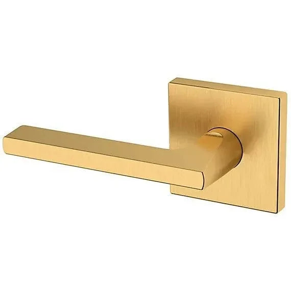 Baldwin Estate 5162 Left Handed Half Dummy Lever with R017 Rosette in Lifetime Satin Brass finish