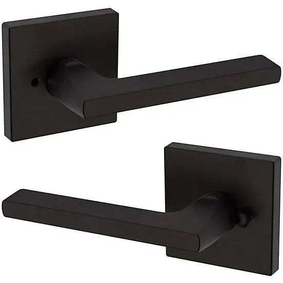 Baldwin Estate 5162 Privacy Lever with R017 Rosette in Oil Rubbed Bronze finish