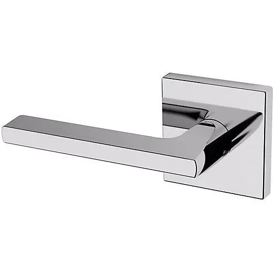 Baldwin Estate 5162 Left Handed Half Dummy Lever with R017 Rosette in Polished Chrome finish