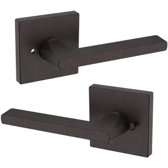 Baldwin Estate 5162 Privacy Lever with R017 Rosette in Venetian Bronze finish