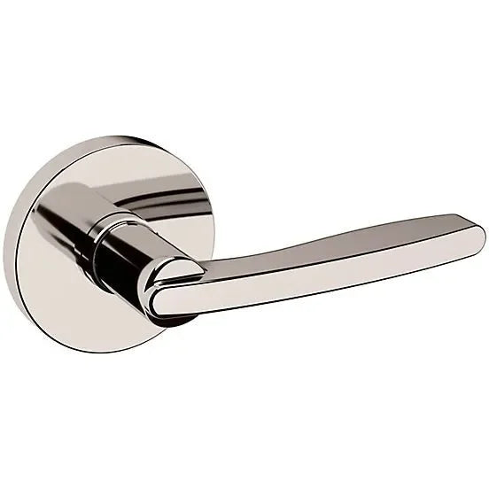 Baldwin 5164 Houston Lever with 5046 Rosette Lifetime Polished Nickel