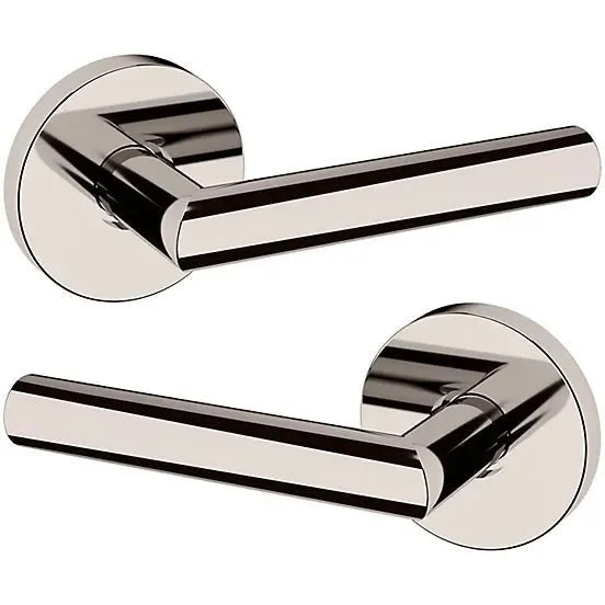 Baldwin 5173 Lever with 5046 Rosette Lifetime Polished Nickel