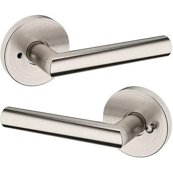 Baldwin 5173 Lever with 5046 Rosette Lifetime Satin Nickel