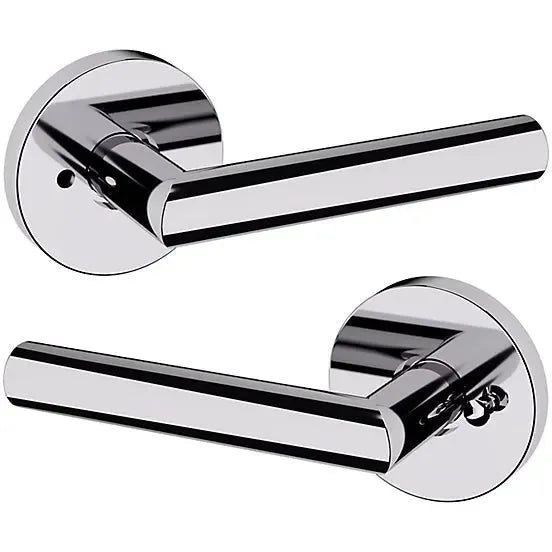 Baldwin 5173 Lever with 5046 Rosette Polished Chrome