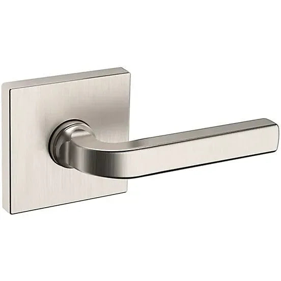 Baldwin Estate 5190 Right Handed Half Dummy Lever with R017 Rosette in Lifetime Satin Nickel finish