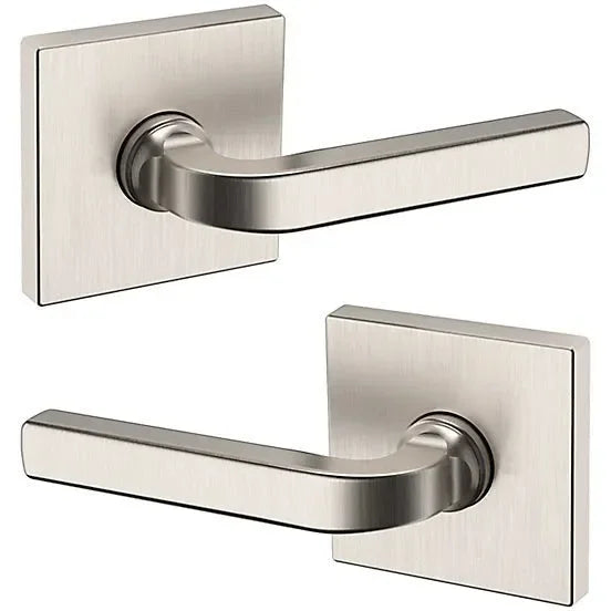 Baldwin Estate 5190 Full Dummy Lever with R017 Rosette in Lifetime Satin Nickel finish