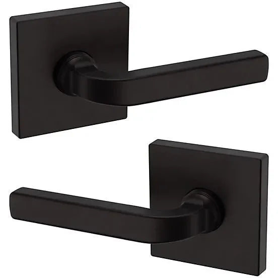 Baldwin Estate 5190 Passage Lever with R017 Rosette in Oil Rubbed Bronze finish