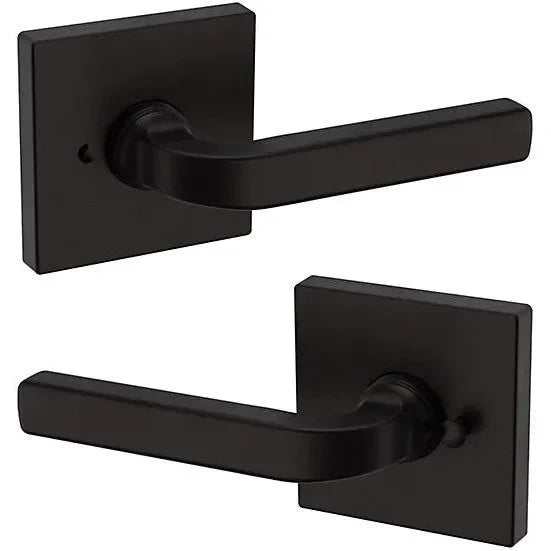 Baldwin Estate 5190 Privacy Lever with R017 Rosette in Oil Rubbed Bronze finish