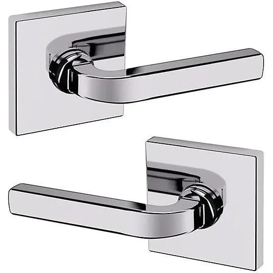 Baldwin Estate 5190 Passage Lever with R017 Rosette in Polished Chrome finish