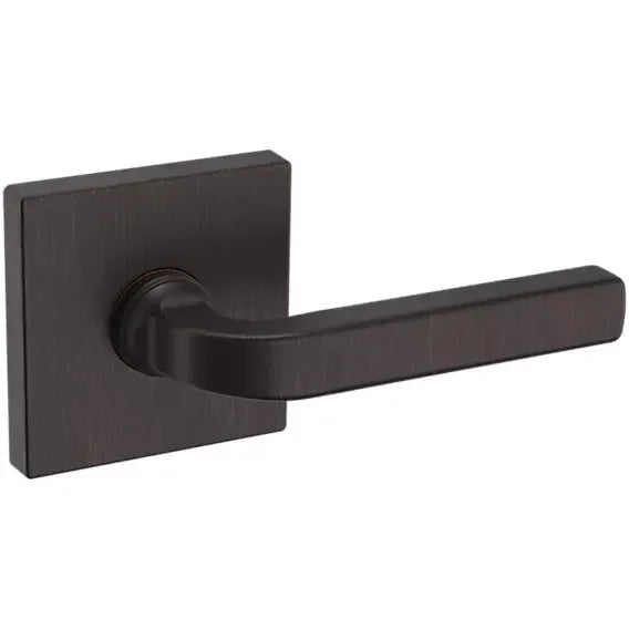 Baldwin Estate 5190 Right Handed Half Dummy Lever with R017 Rosette in Venetian Bronze finish